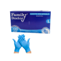 Guantes Nitrilo Family Doctor x 100und