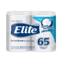 Papel Higiénico Elite Excellence blanco doble hoja rollo x 65 mt